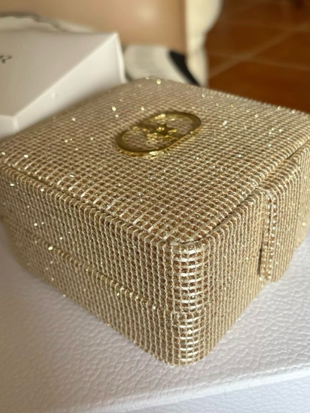 Dior Beauty Holiday Gold Jewelry Case